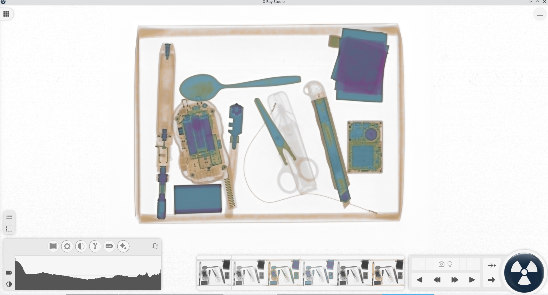 Next dual-view scanning panel